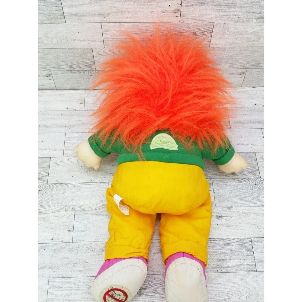 1993 International Silver Co. Germ-Troll Plush Toy Stuffed Doll Germ Troll